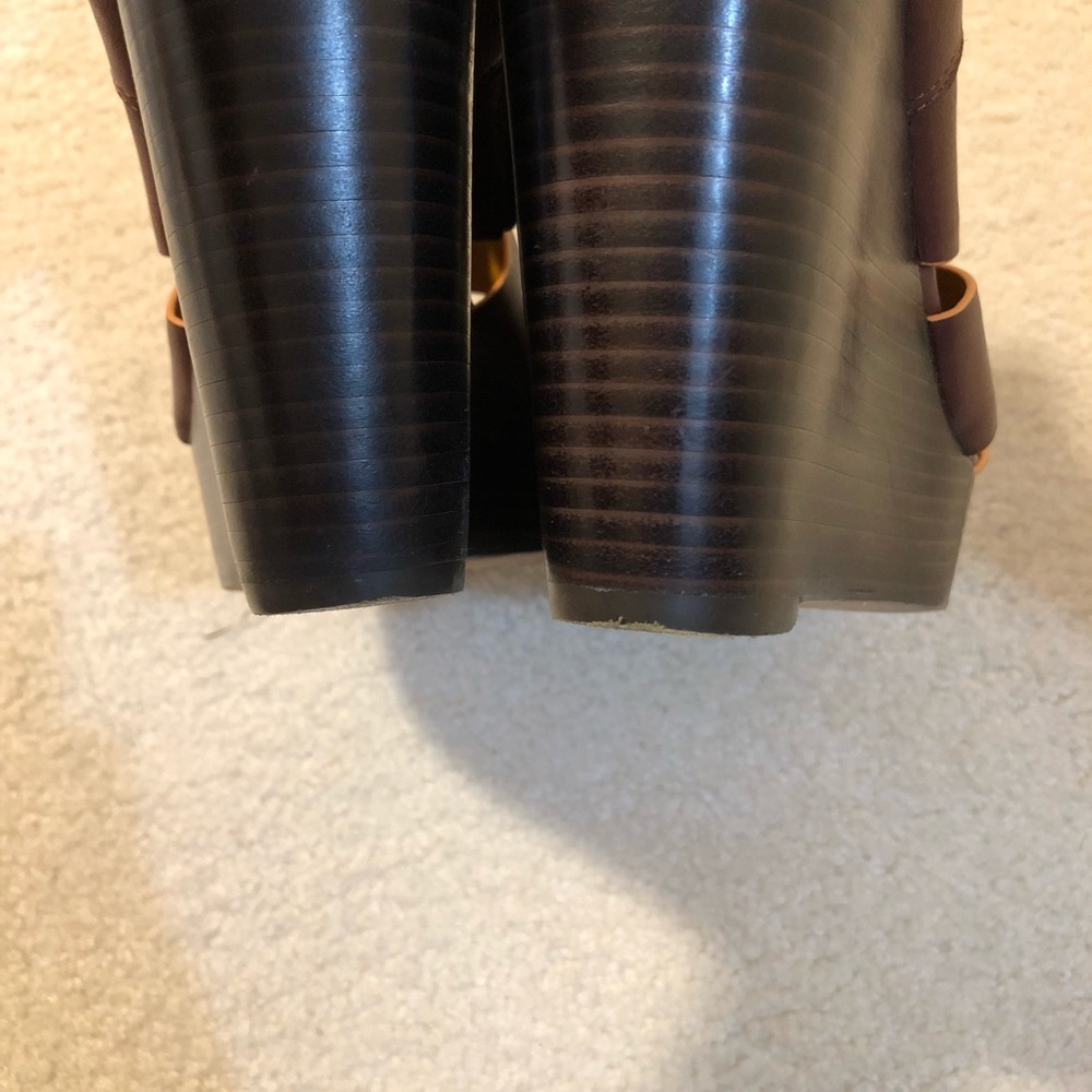 Saks Fifth Avenue - strappy wedge sandal - Picture 3 of 4